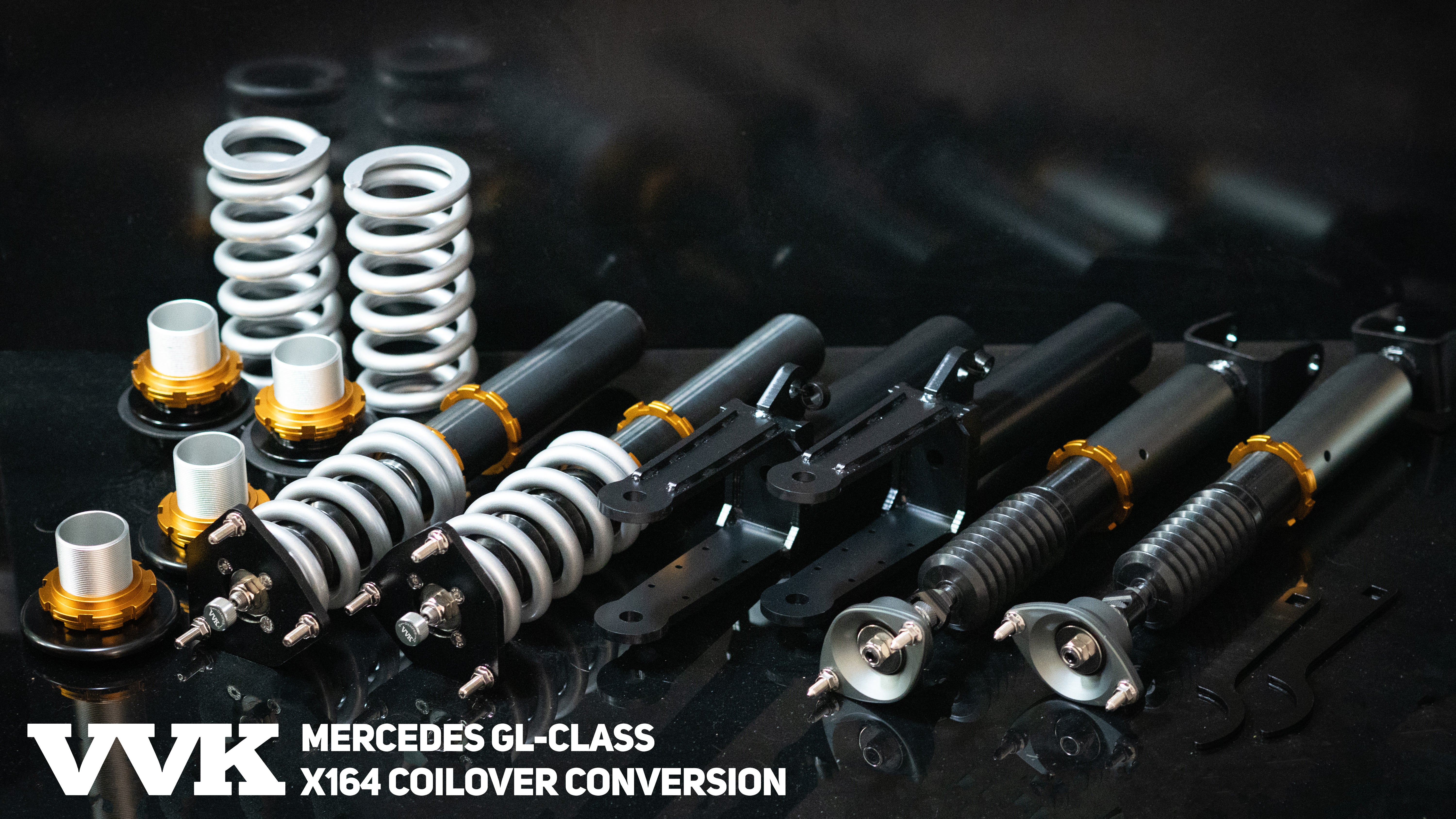 Mercedes GL-Class X164 Coilovers (GL 450, GL 500, GL 550, GL 320 CDI, GL 350 CDI, GL 350 BlueTEC, GL 420 CDI, GL 450 CDI)